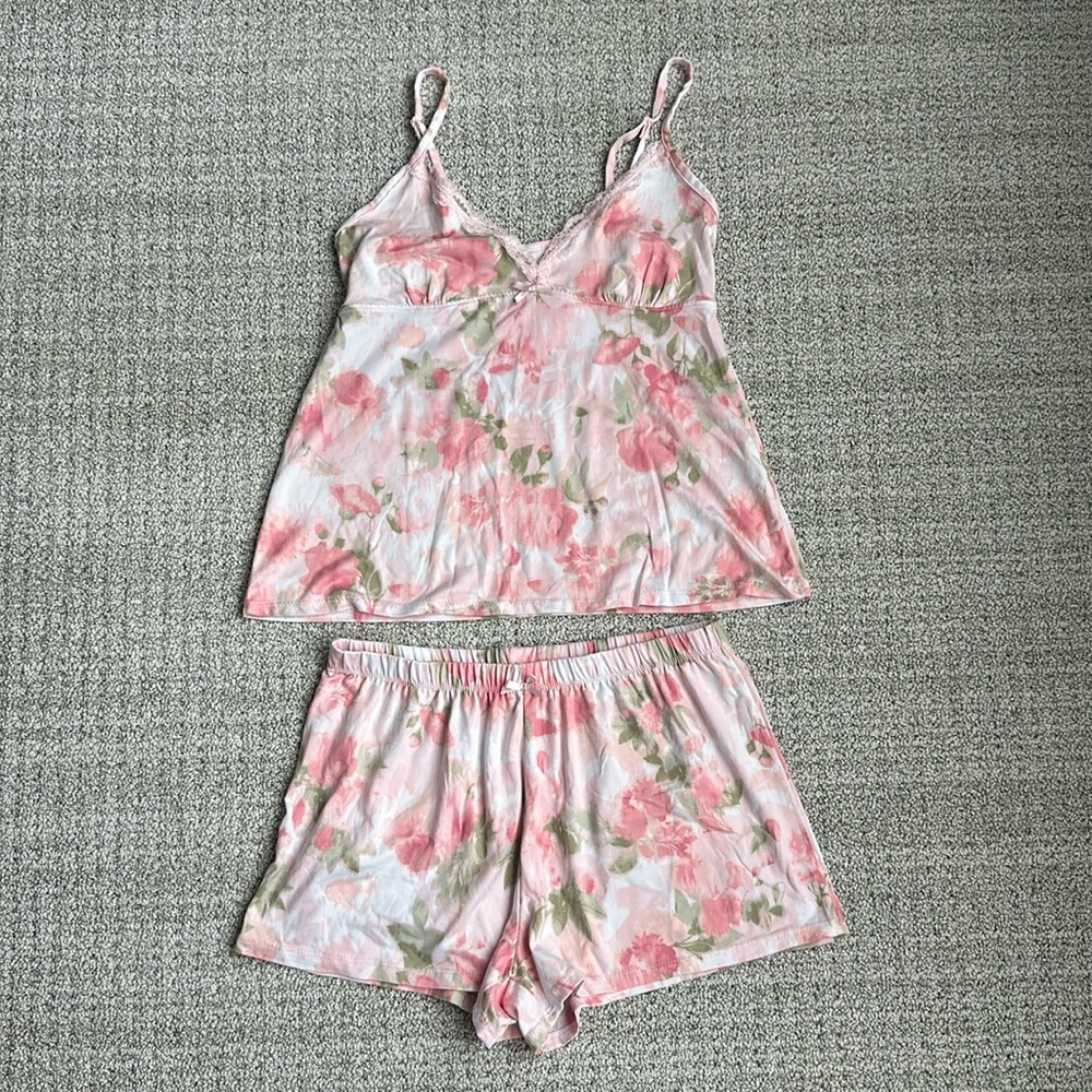 Laura Ashley Two Piece Pajama Set